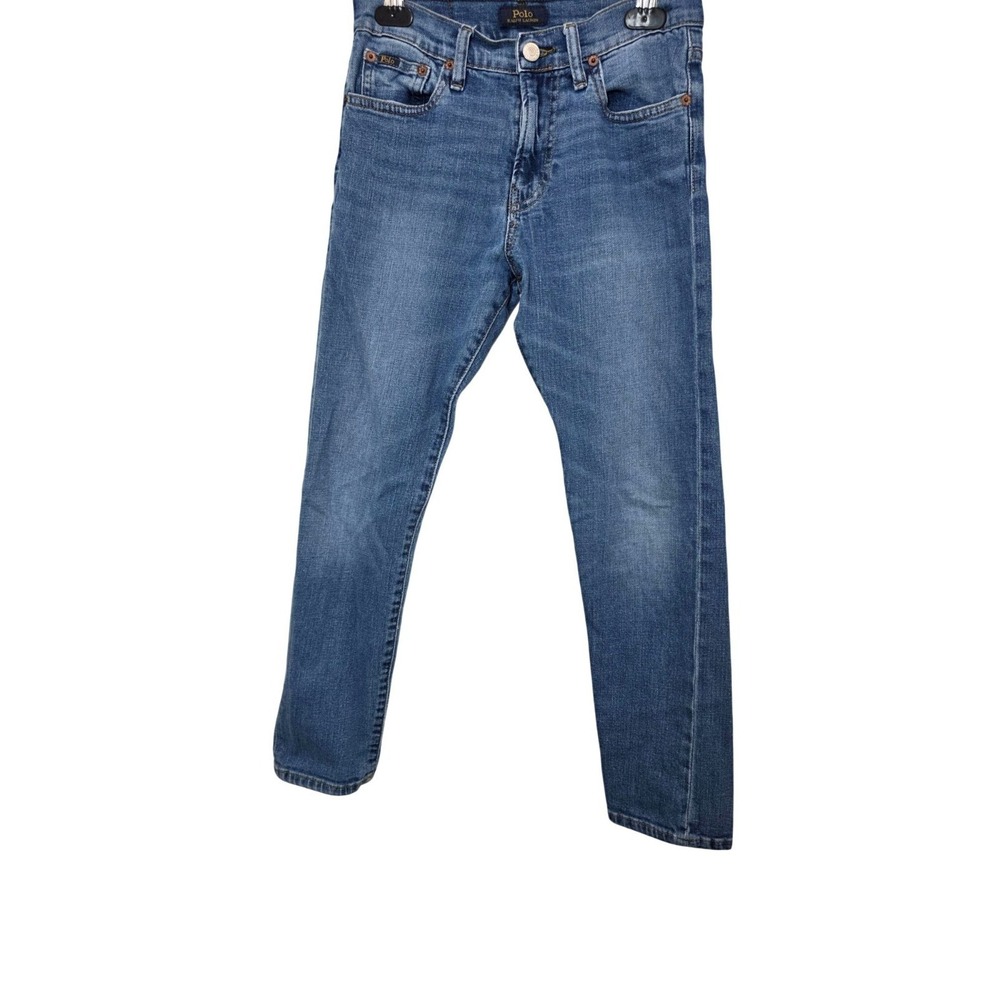 Polo Ralph Lauren‎ The Sullivan Slim Fit Jeans Kids 12 Blue Denim Straight-Leg